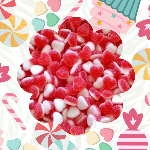 Petit cœur fraise - crèmes sucrés ❤️🍓 - 100g