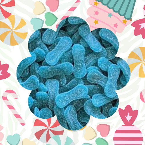 Langues bleue a la framboise - 100g